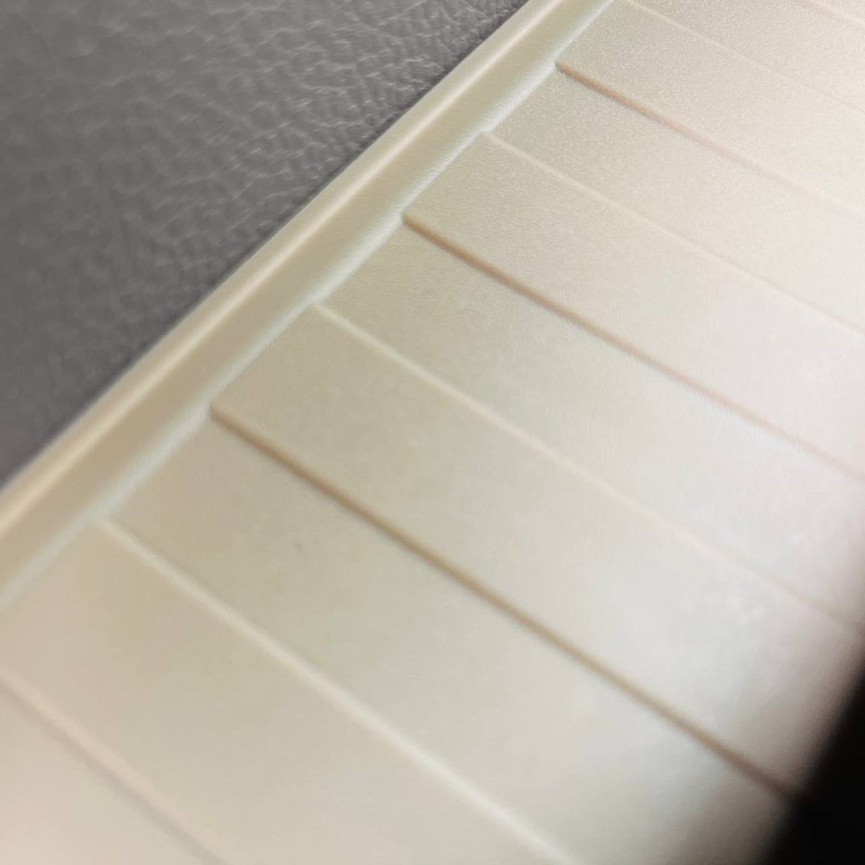For VW Crafter New Shape Rubber Door Liner Pocket Inserts Grey
