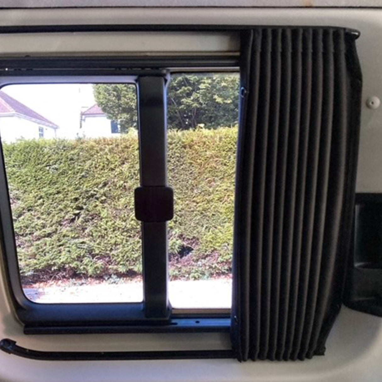 For VW Caddy Premium 2 x Side Sliding Door Window Curtains Van-X