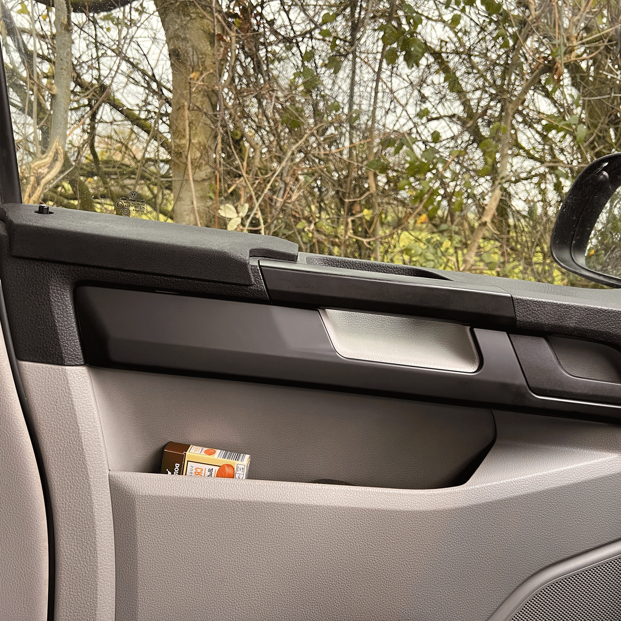 For VW T6 Lower Dash Styling Trims Comfort Dash LHD Matte Black