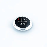 Pacchetto pomello del cambio in gomma VW T5, T6 + tappo del pomello