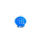 Pacchetto pomello del cambio in gomma VW T5, T6 + tappo del pomello