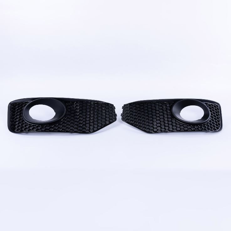 Recortes de la parrilla deportiva Honeycomb Sportline para spoiler delantero VW T5.1 (negro brillante)