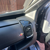 Voor Opel Movano Air Vent Trim Set – Glanzend Zwart Dashboard Upgrade voor Nieuwe Modellen