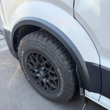 Pour les garnitures d'ailes de roue VW New Crafter / MAN TGE - Kit de style noir texturé en 4 pièces | Van-X