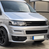 Finiture fendinebbia spoiler anteriore Sportline a nido d'ape VW T5 .1 (nero lucido)