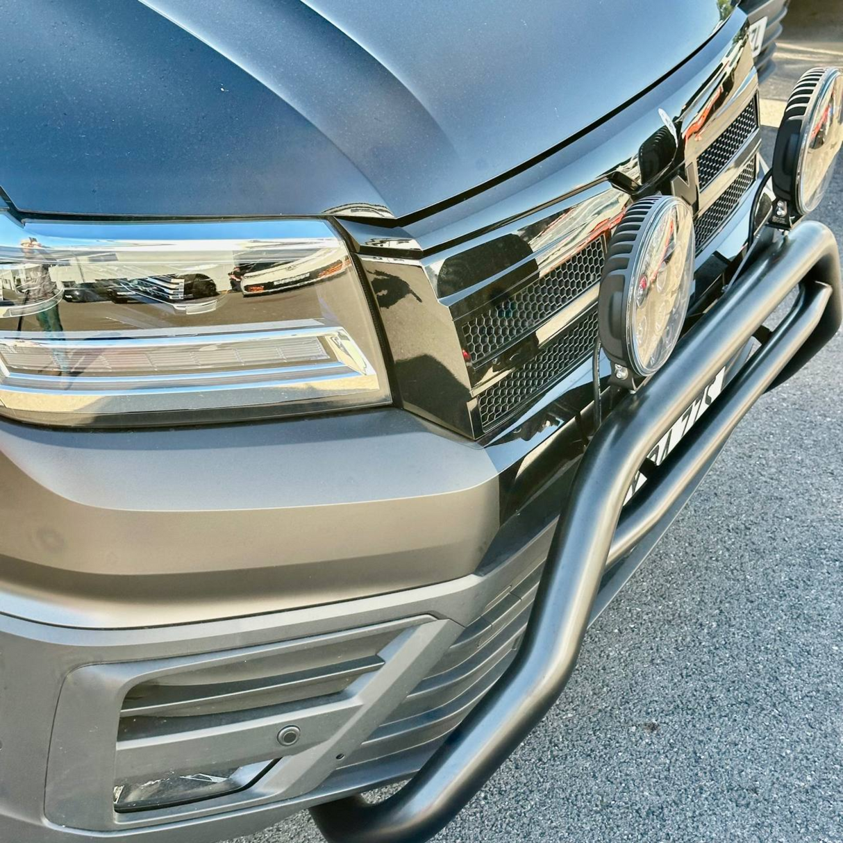 Para inserciones de nido de abeja de la parrilla delantera MAN TGE | Actualización de la parrilla de la furgoneta personalizada: Van-X
