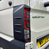 Pour Protections de Feux Arrière Volkswagen Crafter - Hammerite Ultimate Matte Black (à partir de 2018)