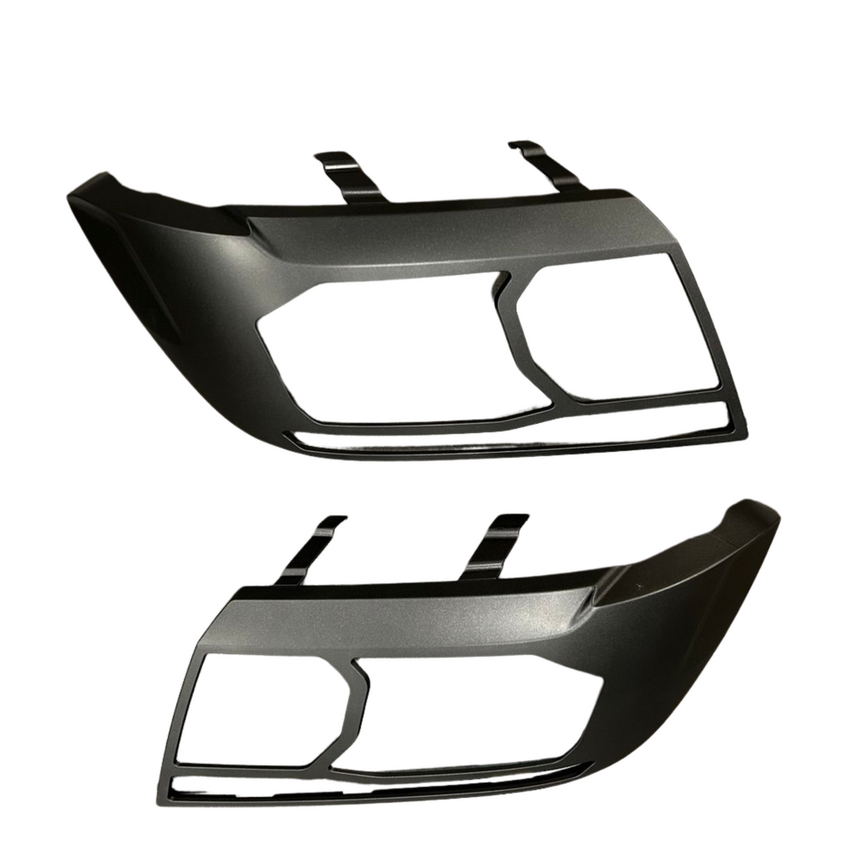Para VW Crafter New Shape Protectores de faros delanteros – Hammerite Ultimate Matte Black – Protección premium | Van-X