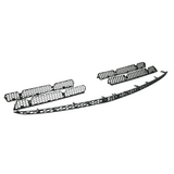 Pour Mercedes Sprinter 907 Calandre supérieure en nid d'abeille – Kit de 5 pièces | Van-X
