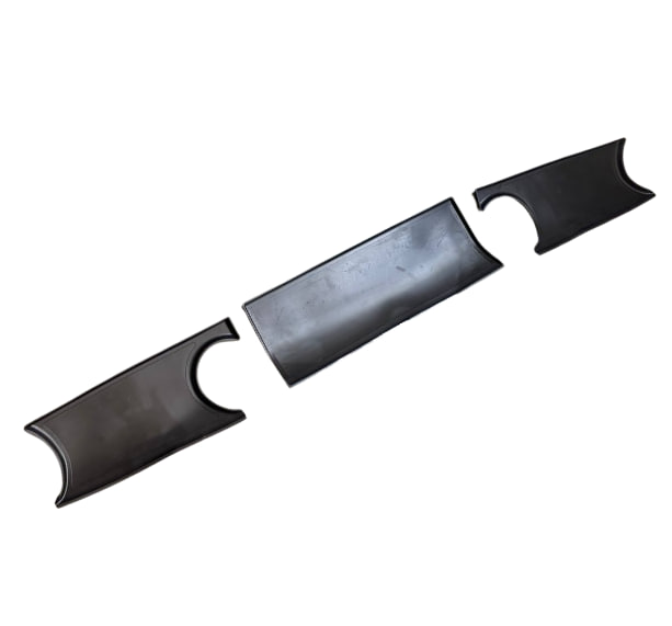 Voor Mercedes Sprinter / Dodge Top Dashboard Rubberen Inserts Set van 3 | Van-X