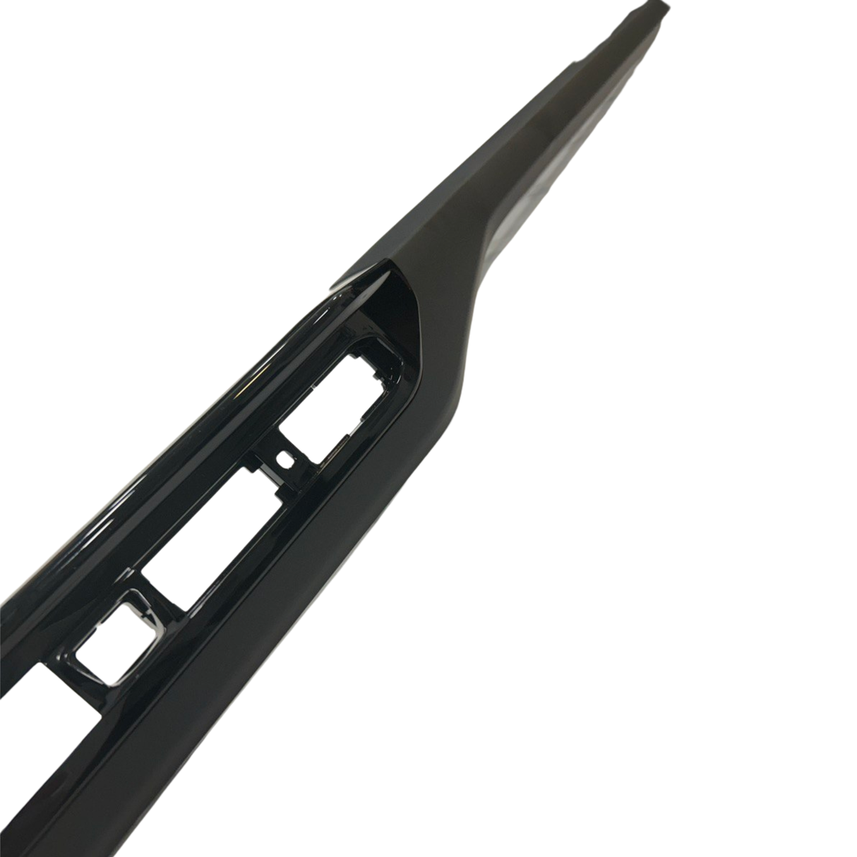 Para nuevos adornos inferiores del tablero personalizados de Transit - Negro mate | Furgoneta-X