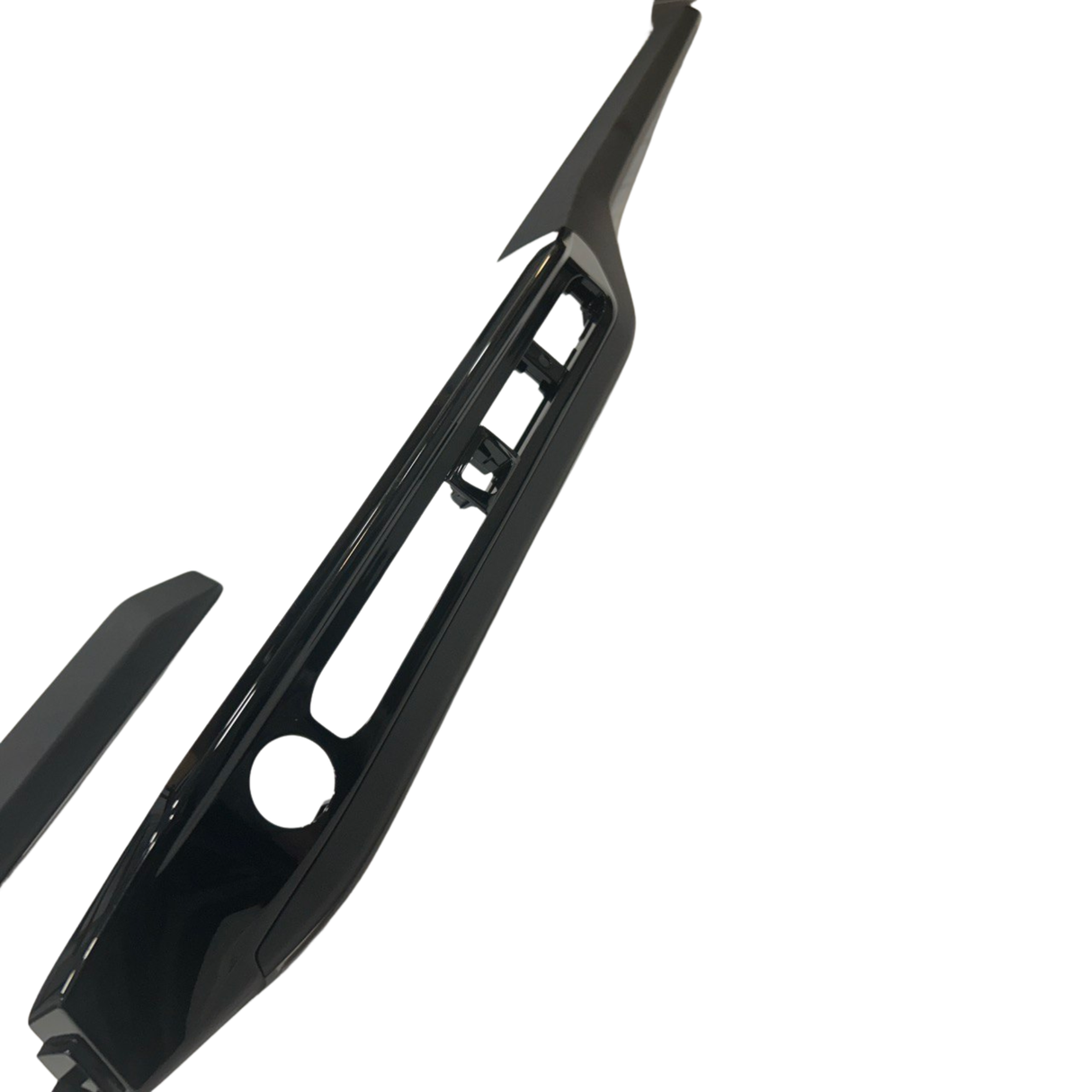 Para nuevos adornos inferiores del tablero personalizados de Transit - Negro mate | Furgoneta-X