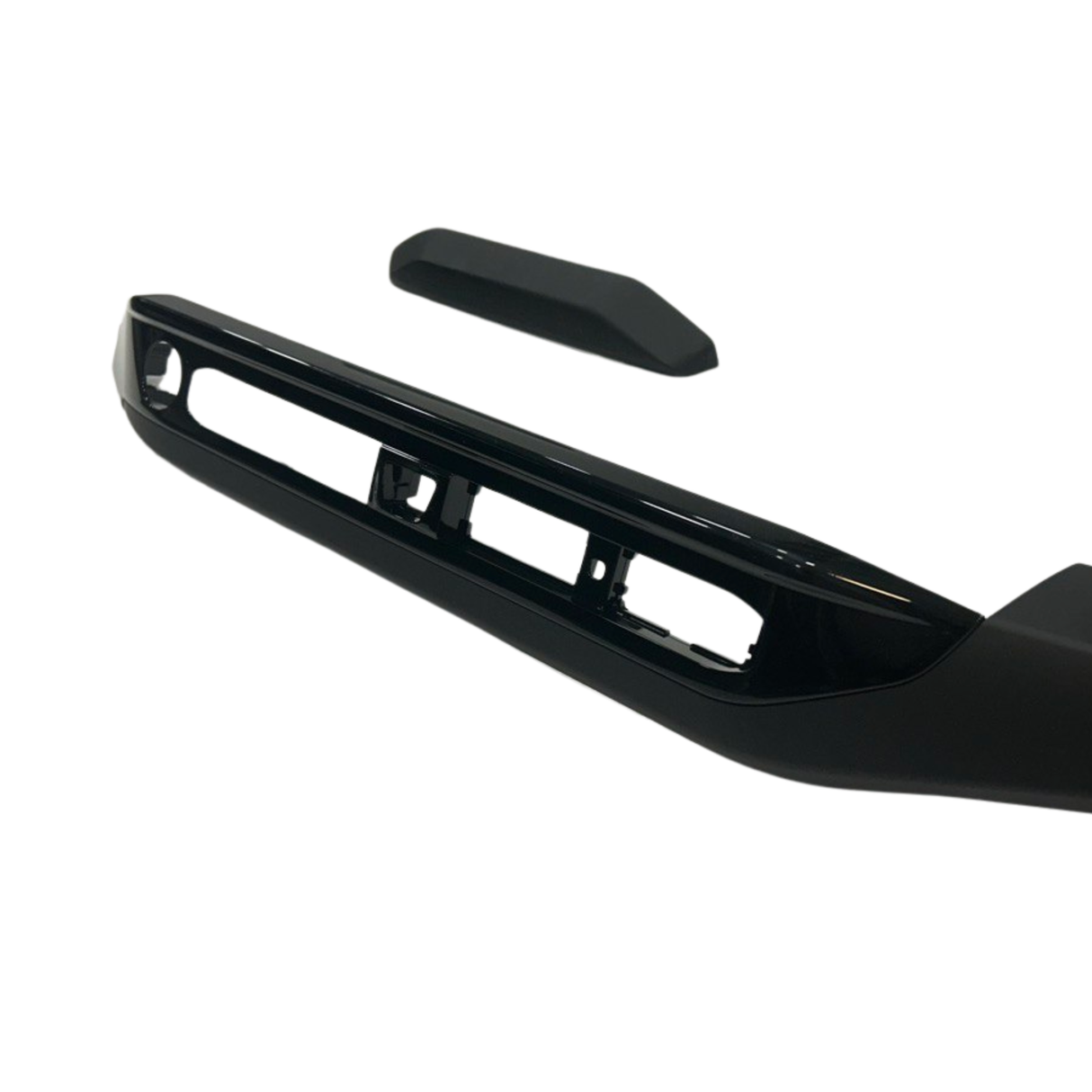 Para nuevos adornos inferiores del tablero personalizados de Transit - Negro mate | Furgoneta-X