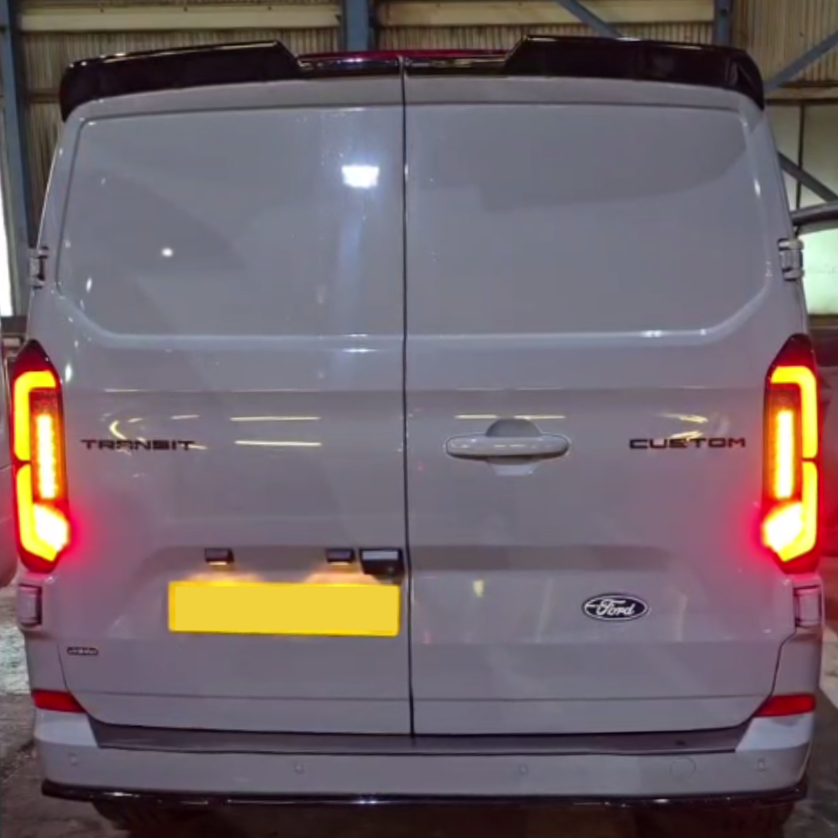 Voor de nieuwe Transit Custom 2024–2026 Van-X Full LED achterlichten Achterlichten – Upgrade van gerookte lenzen