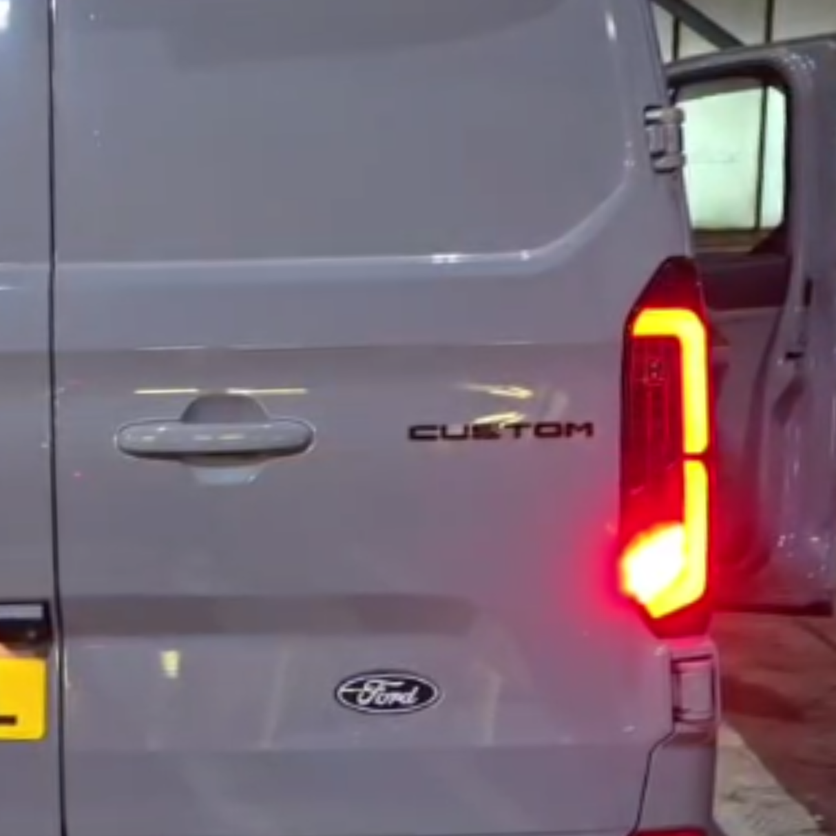 Voor de nieuwe Transit Custom 2024–2026 Van-X Full LED achterlichten Achterlichten – Upgrade van gerookte lenzen