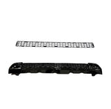 Per Fiat Ducato / Ram ProMaster Pacchetto Paraurti a nido d'ape anteriore 2 pezzi - Nero lucido | Van-X