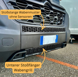 Per il Pacchetto Griglie Anteriore Honey Jumper Citroën 2 pezzi - Nero Matto | Van-X