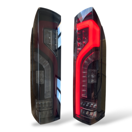 Pour Opel Movano Full LED Faisceau de feux arrière, Tailight, Feu arrière, Feu fumé de remplacement, Van-X, NOUVEAU