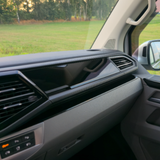 voor VW T6.1 handschoenenkast magnetische dekseldeksel – glanzend zwarte afwerking voor Volkswagen Transporter Vans, campervans