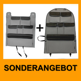 Organizer per sedile posteriore VW T5 T5.1 Transporter singolo + doppio