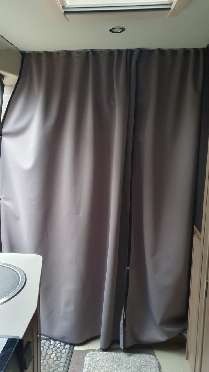 New for Citroën Relay Motorhome, Campervan, Maxi-Cab Divider Premium Curtain With Rail