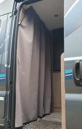 Nuevo para Fiat Ducato Ram ProMaster Autocaravana, Campervan, Maxi-Cabina Divisor Cortina Premium con Riel