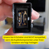 Cappucci per interruttori alzacristalli elettrici VW T5.1