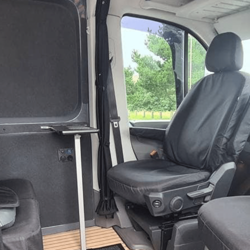 For VW Crafter Cab Divider Curtain Kit