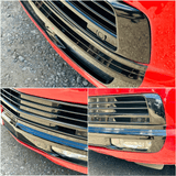 For VW T6 Highline Front Bumper XL Grille | Gloss Black ABS Upgrade | Van-X