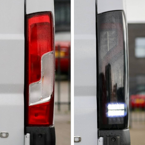 Grupo completo de luces traseras LED para Vauxhall Movano, Conjunto de Luces Traseras, Unidad de Luz Trasera, Luz Trasera de Repuesto Ahumada, Van-X, NUEVA