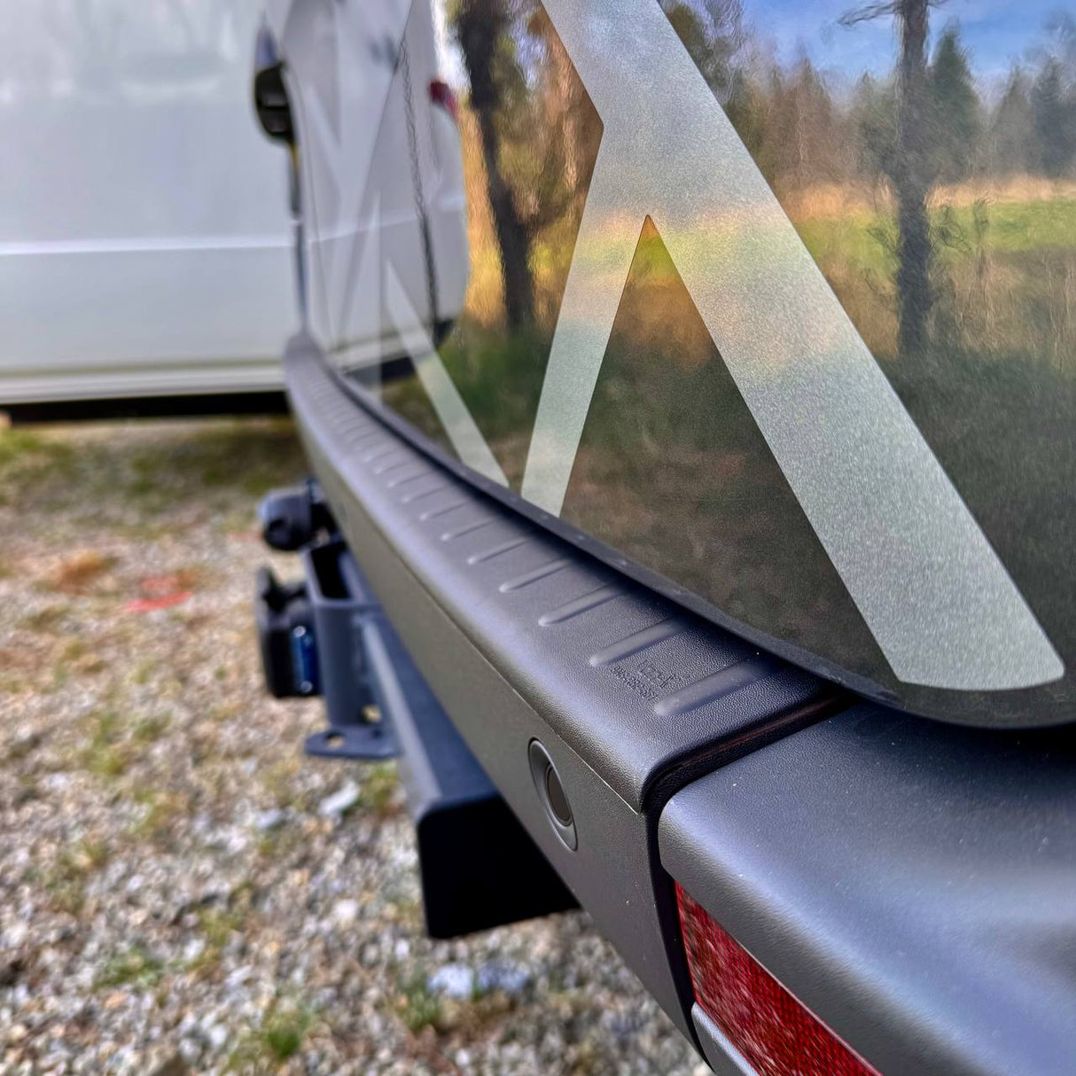 Pour Mercedes-Benz Sprinter 907 Protection de pare-chocs arrière | Pare-chocs pour fourgon robuste – Van-X
