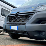 Per Fiat Ducato / RAM ProMaster Bundle Grille a nido d'ape anteriore 2 pezzi - Nero opaco | Van-X