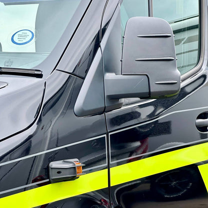 Mercedes Sprinter Nouvelle Forme Couvre-rétroviseurs - Sans Clignotant (Ensemble de 2) - Hammerite