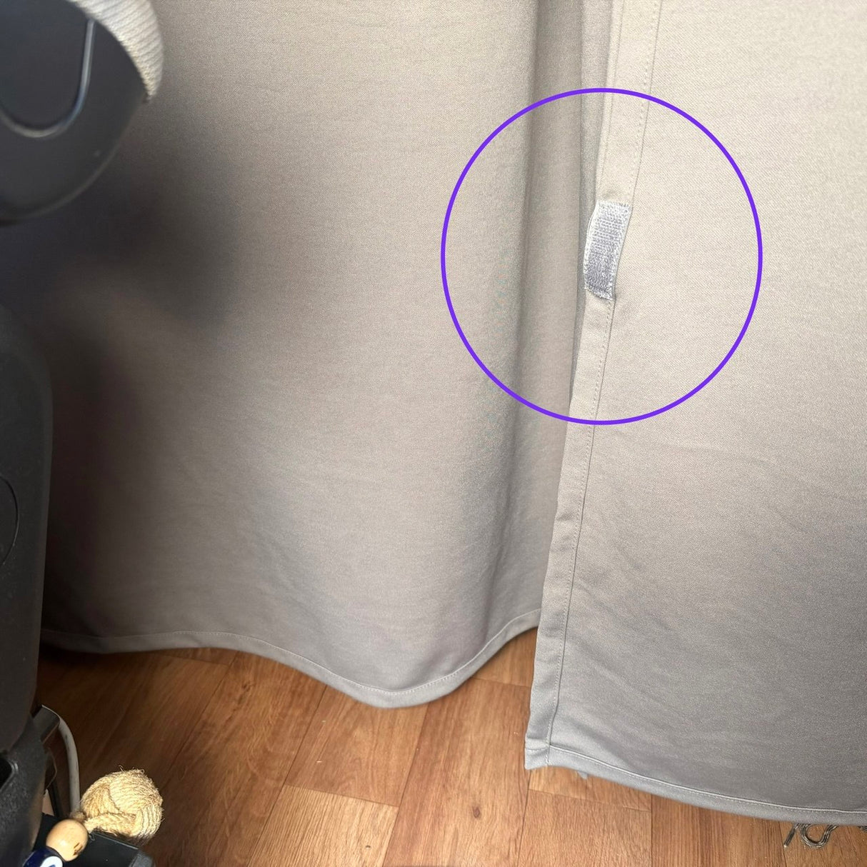 Para kit de cortina divisoria de cabina de autocaravana 188cm Drop – Cortina de privacidad para autocaravanas | Van-X