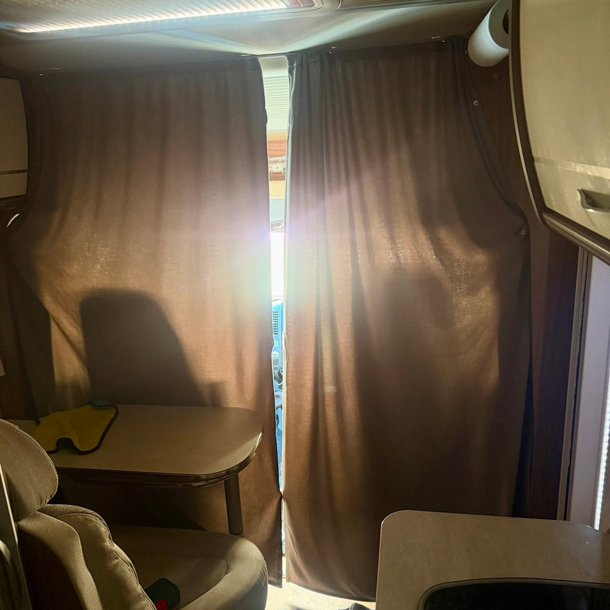 Para kit de cortina divisoria de cabina de autocaravana 188cm Drop – Cortina de privacidad para autocaravanas | Van-X