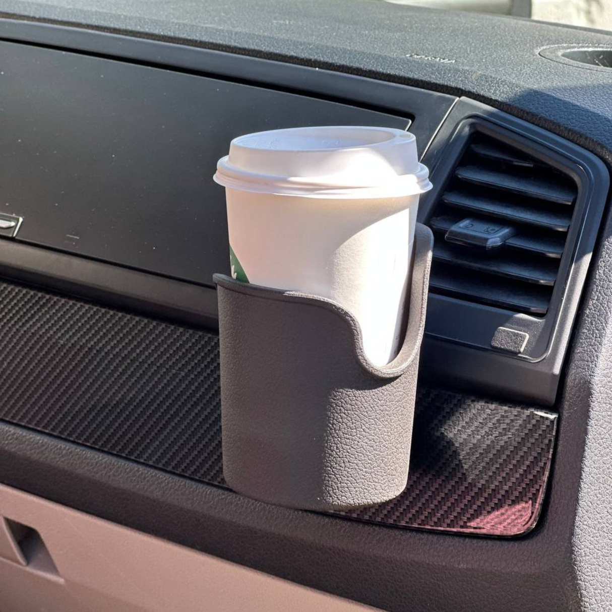 Pour les garniture de ventilation VW T6 avec porte-gobelet - côté droit – accessoires intérieurs | Van-X