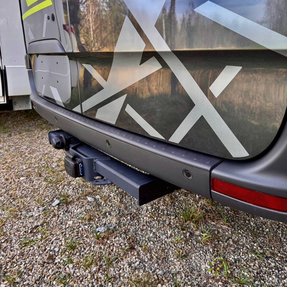 Pour Mercedes-Benz Sprinter 907 Protection de pare-chocs arrière | Pare-chocs pour fourgon robuste – Van-X