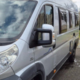 Voor Opel Movano Wing Mirror Cap/Covers (Set van 2) - Zilver | Van-X