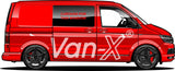 VW Caddy Van Conversion Premium Tende Van-X - Nero/Grigio