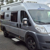 Per Fiat Ducato/Ram ProMaster calotta/coperchi specchietti retrovisori esterni (set di 2) - argento | Van-X