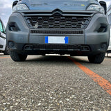Per Fiat Ducato / RAM ProMaster Bundle Grille a nido d'ape anteriore 2 pezzi - Nero opaco | Van-X