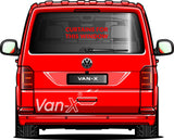 Opel Vivaro Premium Window Curtains - Black/Blue - CREATE YOUR OWN BUNDLE! Van-X