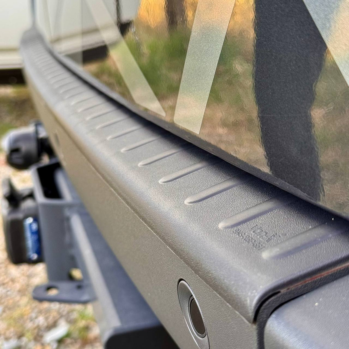 Pour Mercedes-Benz Sprinter 907 Protection de pare-chocs arrière | Pare-chocs pour fourgon robuste – Van-X