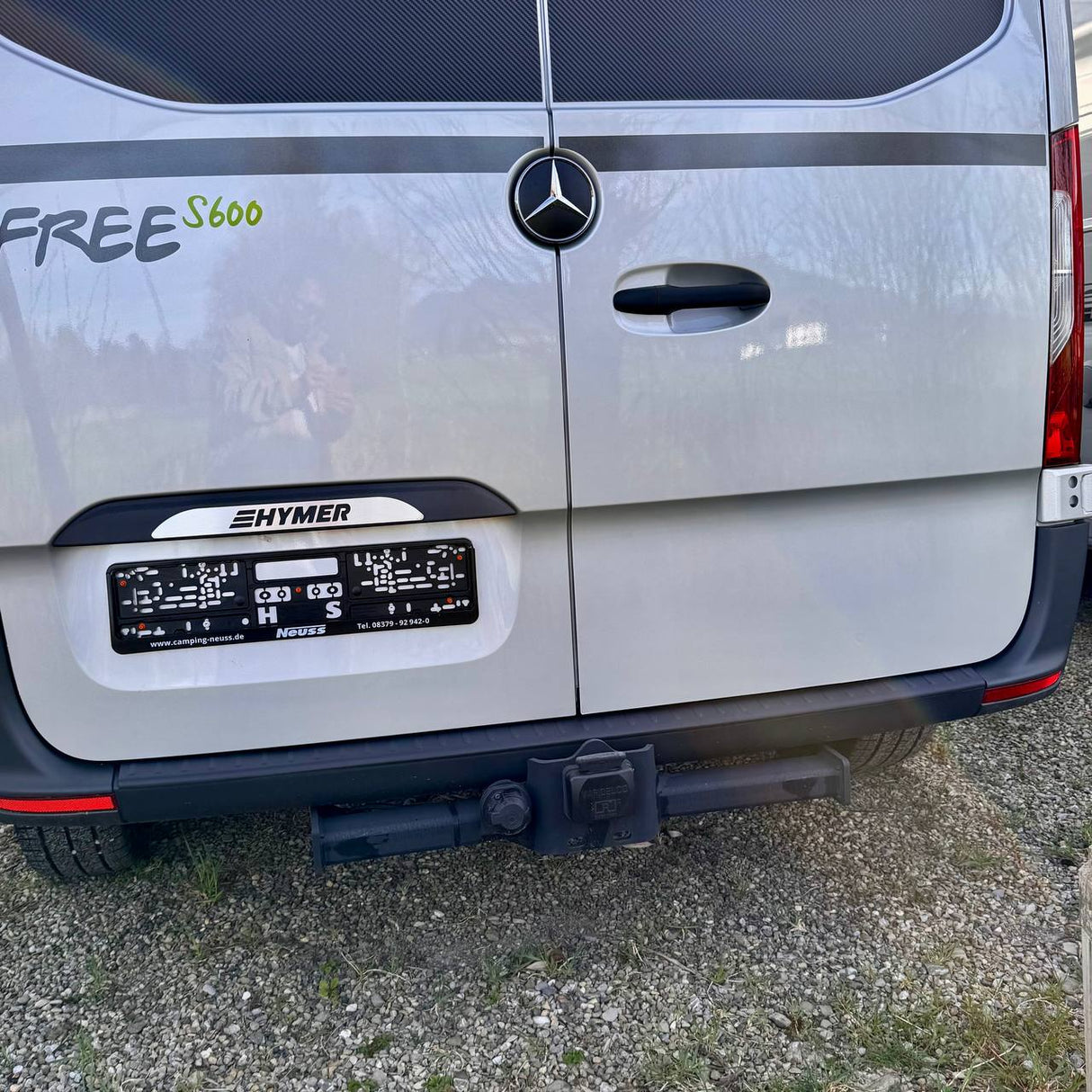 Pour Mercedes-Benz Sprinter 907 Protection de pare-chocs arrière | Pare-chocs pour fourgon robuste – Van-X