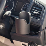 Para acabados de ventilación de aire del VW T6 con portavasos - Conjunto lateral izquierdo y derecho – accesorios interiores | Van-X