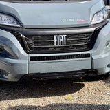For Peugeot Boxer Bumper Honeycomb without Parking Sensors - Gloss Black