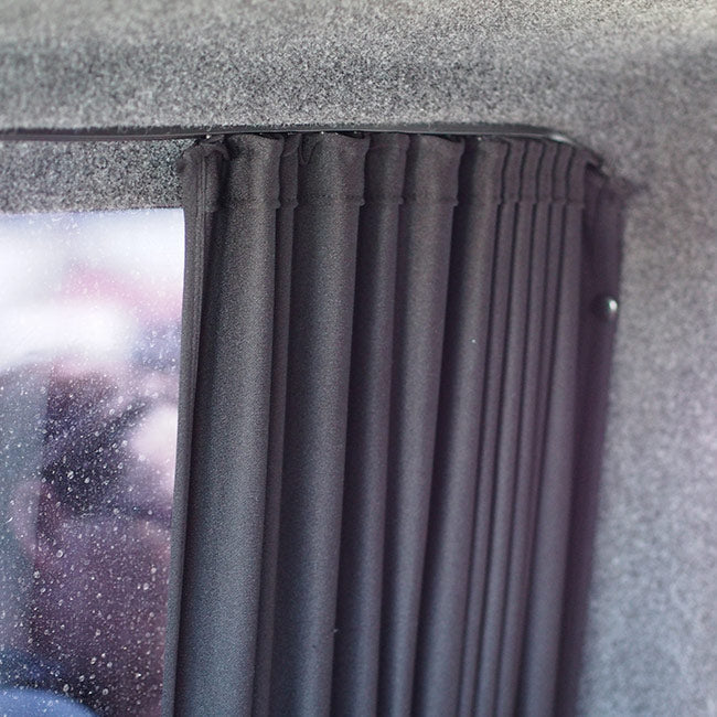 Cortinas de Ventana Premium para Renault Trafic - Negro/Gris - ¡CREE SU PROPIO CONJUNTO! Van-X