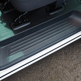 Cubiertas de umbral para puertas traseras VW T5, T5.1, más escalón lateral con kit de montaje incluido