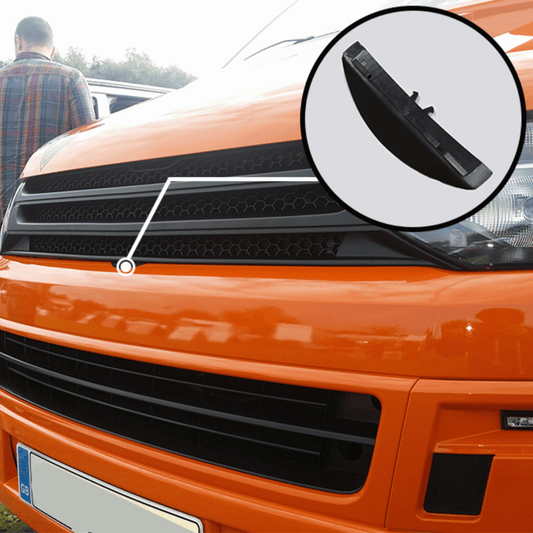 Griglia senza badge nera opaca per Volkswagen T5.1 *Clearance* [Grado B]