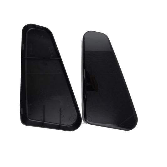 Tapas de bisagra de asiento gemelo para VW T6 - Estilismo interior en negro piano